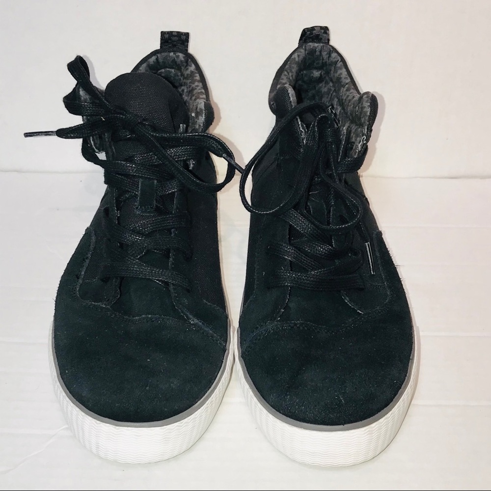 TOMS Black High Tops